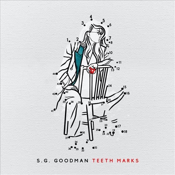 CD cover art: line drawing of a woman with numbered dots.