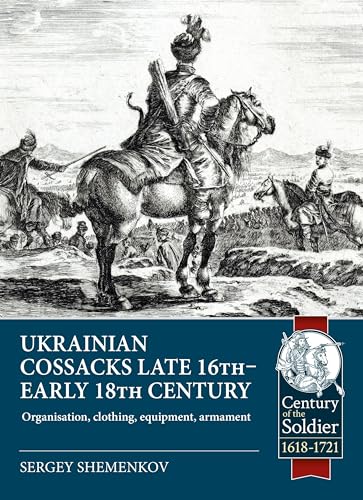 Book cover featuring a black and white sketch of Ukrainian Cossacks on horseback.