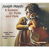 Steck/goosses - Joseph Haydn - 6 Sonatas for Violin and Viola [CD]