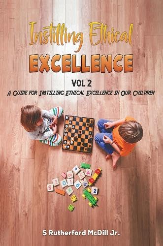 Book cover with children playing chess and with building blocks.