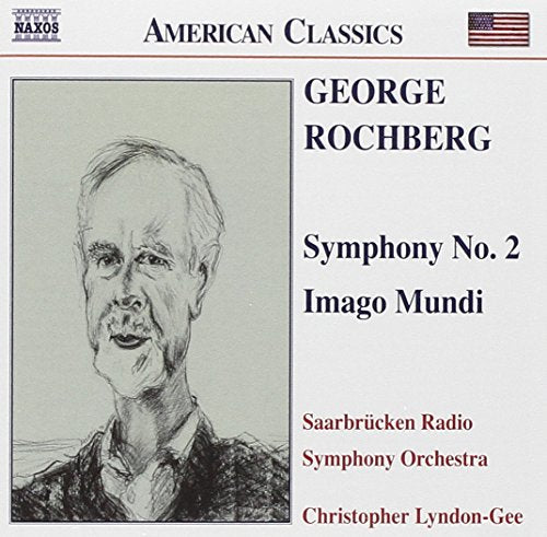 CD cover featuring a portrait of composer George Rochberg.