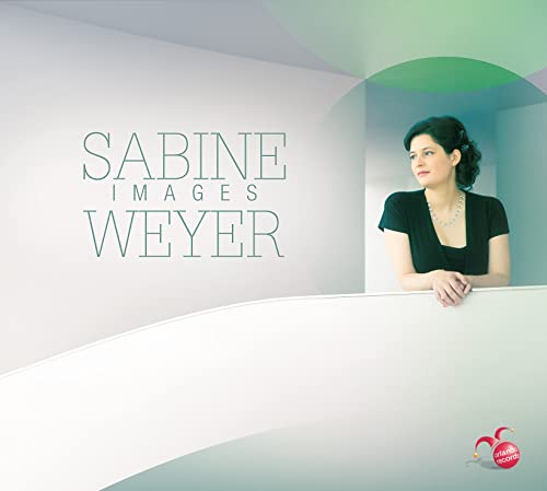 CD cover for Sabine Weyer’s “Images” featuring a portrait of the artist.