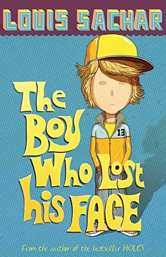 Book cover: illustrated boy with no facial features, wearing a yellow cap.