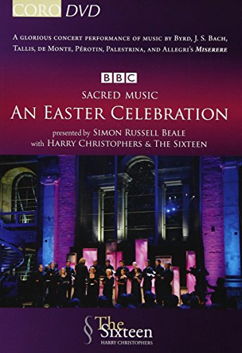 DVD cover for “Sacred Music: Easter” featuring a choral performance.