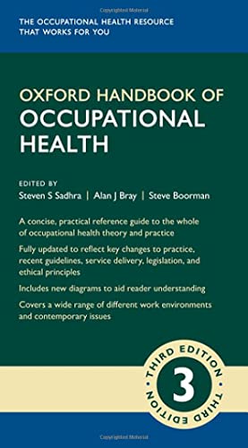 Green cover of "Oxford Handbook of Occupational Health" third edition.