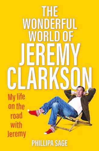 Book cover: Jeremy Clarkson reclining in a deckchair, yellow background.