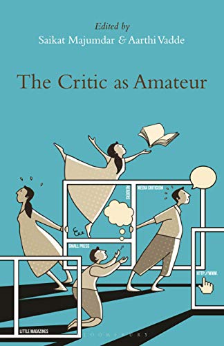 Book cover: illustrated figures with books, titled “The Critic as Amateur.”