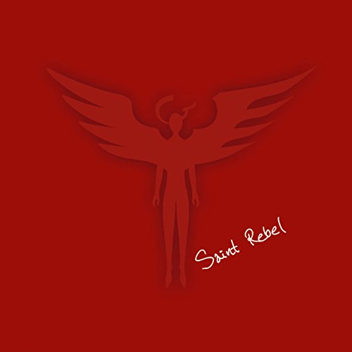 Red album cover featuring a silhouetted figure with wings and text.