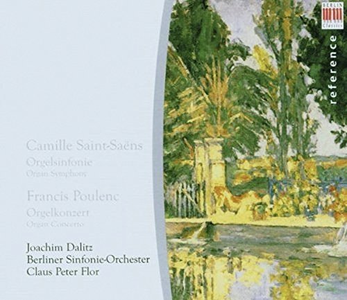 CD cover with a painting of trees and a stone structure.