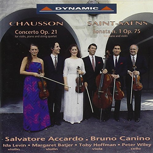 Saint-sa+ns Chausson - Chausson: Concerto In D Major For Piano, Violin And String Quartet, Op. 21 [CD]