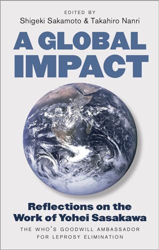 Book cover featuring Earth image and title "A Global Impact.