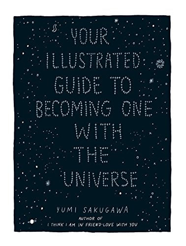 Dark blue book cover with white text and scattered star illustrations.