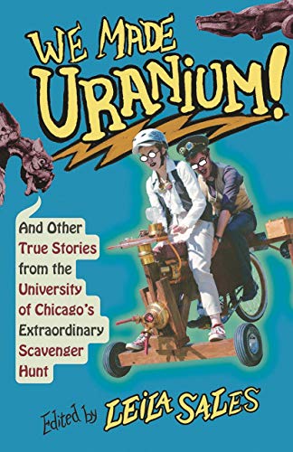 Book cover featuring two people on a quirky, homemade vehicle.