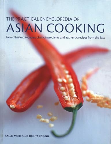 Cookbook cover featuring red chili peppers and the title “Asian Cooking.”