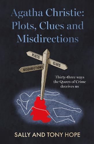 Book cover showing a signpost over a chalk outline of a body with blood.