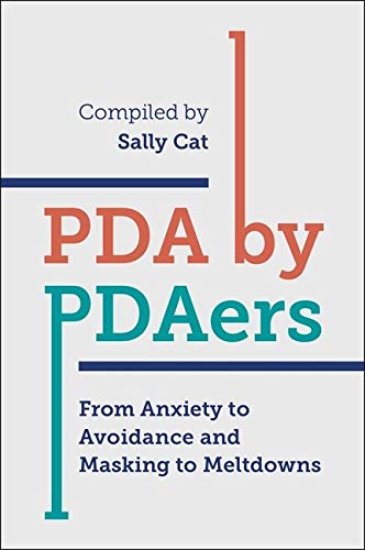 Book cover titled PDA by PDAers with text on a light gray background.