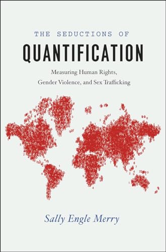 Book cover with red-dotted world map and title “Seductions of Quantification.”