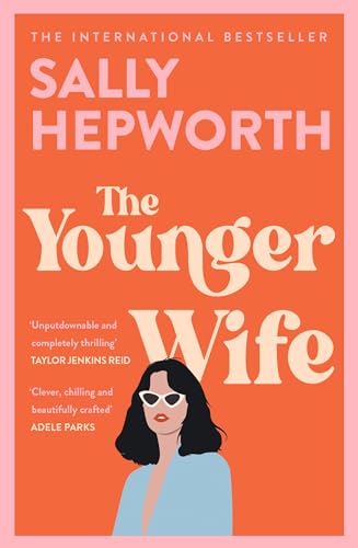 Book cover with orange background, white text, and an illustration of a woman wearing sunglasses.