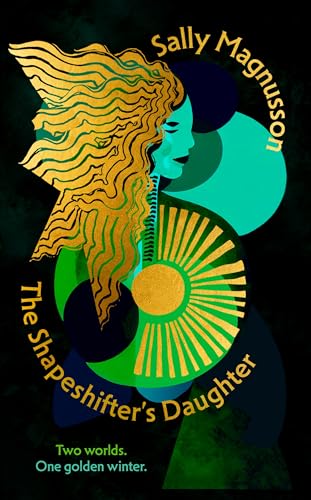 Book cover featuring a stylized profile of a woman with flowing gold hair.