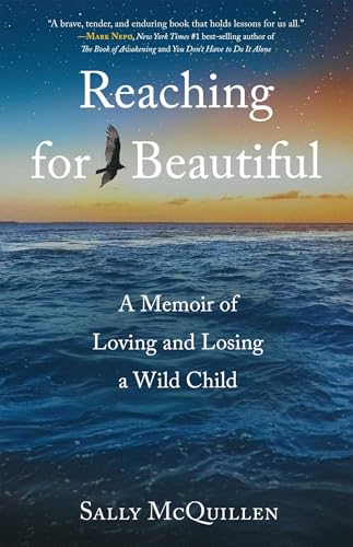Book cover with ocean waves, a bird, and white title text.