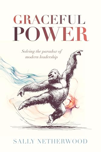 Book cover: “Graceful Power” with a gorilla illustration and red text.