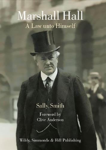 Book cover with Marshall Hall's portrait, likely a formal photo, on a background.