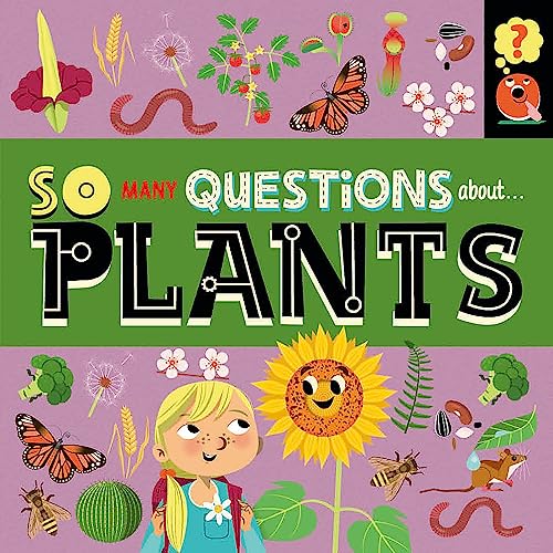Book cover with illustrations of plants, insects, and a young girl.