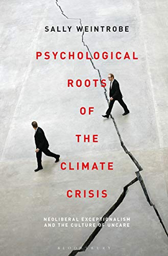 Book cover with cracked earth, two suited figures, and red text.