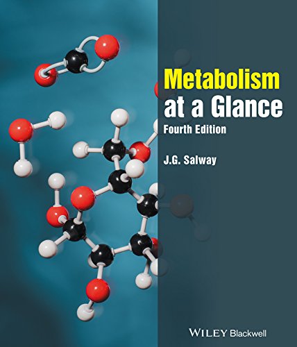 Book cover: "Metabolism at a Glance" with a molecular structure illustration.
