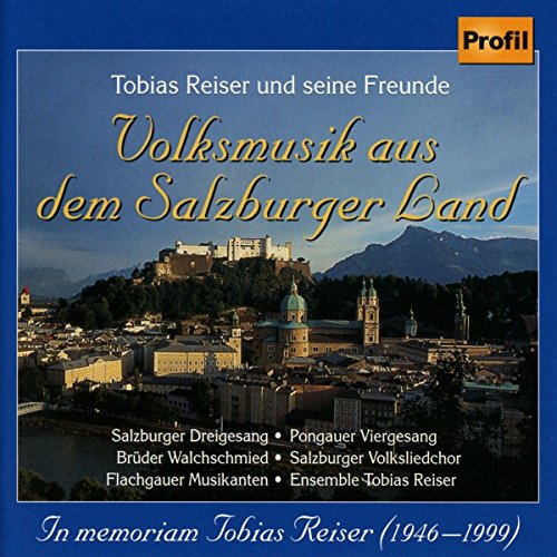 CD cover featuring a scenic view of Salzburg with golden text.