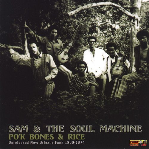 Band photo for "Sam and the Soul Machine - Po'k Bones and Rice" CD.