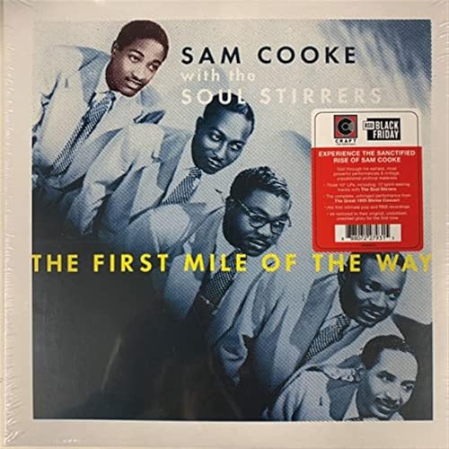 Sam Cooke album cover, "The First Mile Of The Way" vinyl record.