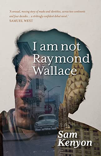 Book cover: man’s face layered with cityscapes and architectural details.