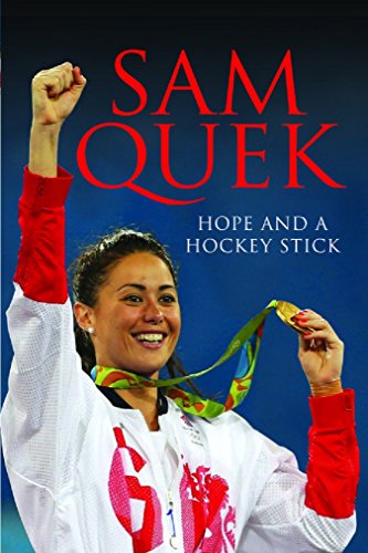 Book cover featuring Sam Quek, Olympic medalist, smiling with her gold medal.
