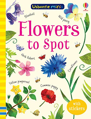 Book cover with illustrations of colorful wildflowers and insects.