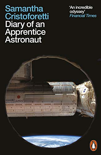 Book cover featuring a circular view of a space station module above Earth.