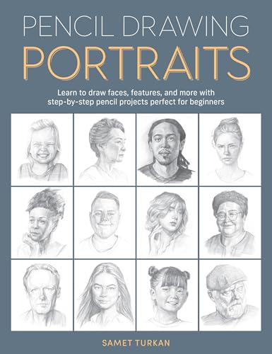 Book cover featuring a grid of twelve pencil-drawn portrait sketches.