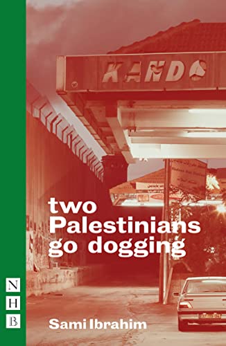 Book cover: red and white text, highway overpass, Sami Ibrahim author.