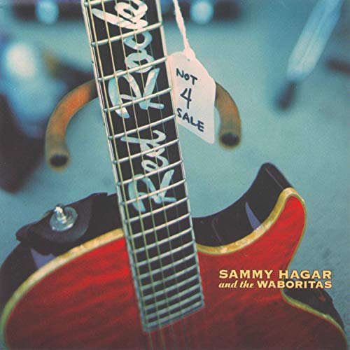 "Album cover featuring a red guitar neck with 'Not 4 Sale' tag."