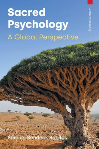 Book cover with title “Sacred Psychology” and image of a desert tree.
