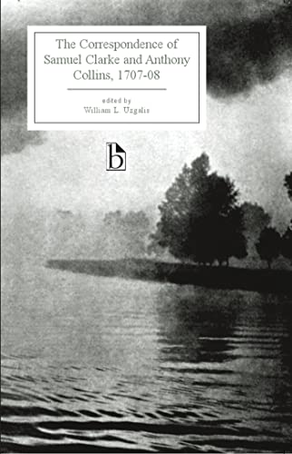 Book cover featuring a black and white landscape of trees by a lake.