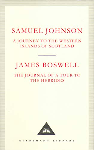 Book cover: "A Journey to the Western Islands" by Johnson & Boswell.