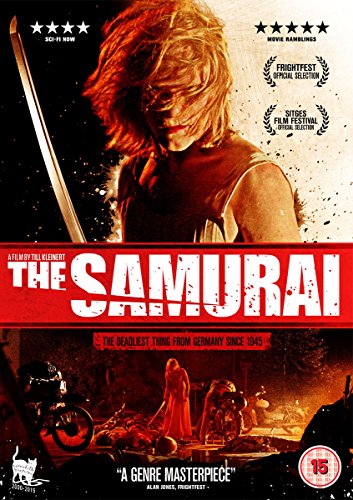 DVD cover for "The Samurai" featuring a warrior with a katana.