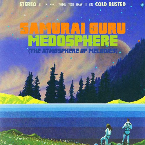 CD cover for "Samurai Guru - Medosphere" with forest and figures.