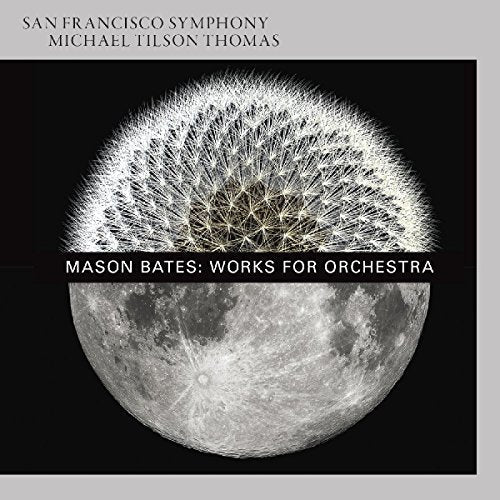 CD cover: dandelion seed head over a lunar landscape.