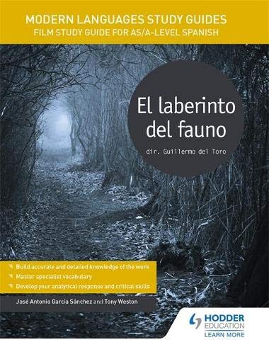 Study guide cover for the film *El laberinto del fauno* with a forest scene.
