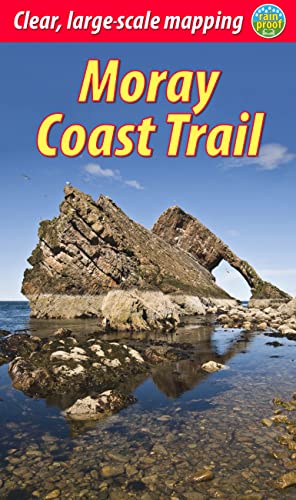 Book cover featuring a coastal rock formation and trail guide title.