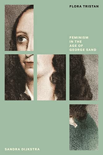 Book cover featuring a fragmented portrait of Flora Tristan and text.