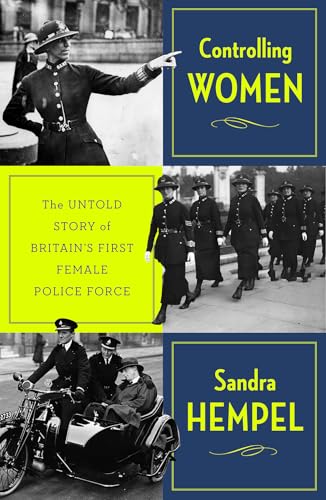 Book cover featuring historic photos of Britain’s first female police officers.