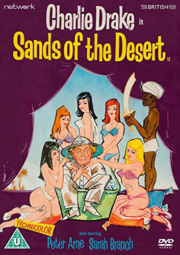 DVD case for "Sands Of The Desert," likely showing desert landscapes.